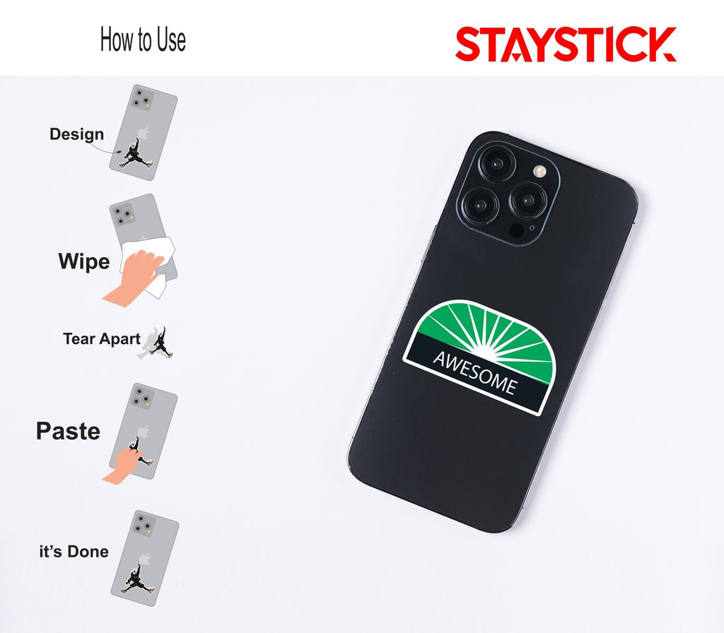 AWASOME STICKER Premium Vinyl Sticker