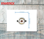 Minion Goggle Eye Sticker Premium Vinyl Sticker
