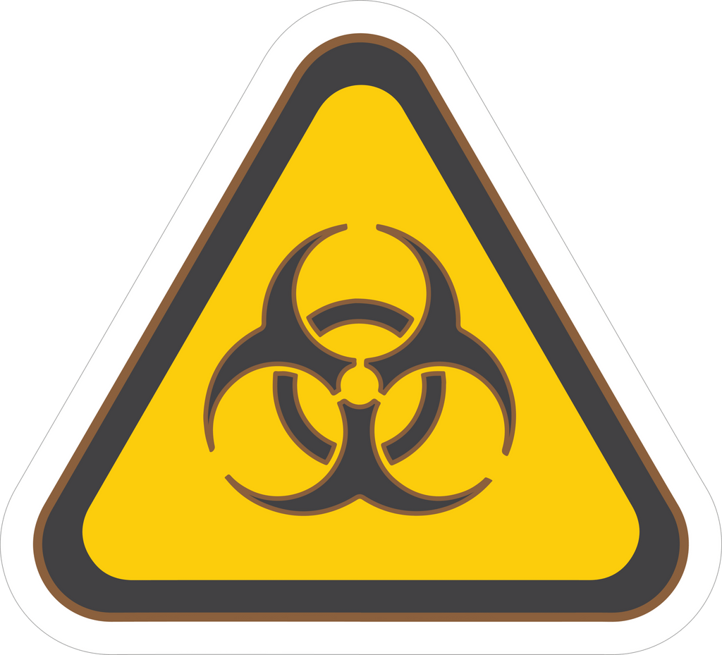 WARNING STICKER Safety Sticker