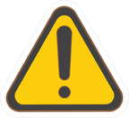WARNING STICKER Safety Sticker
