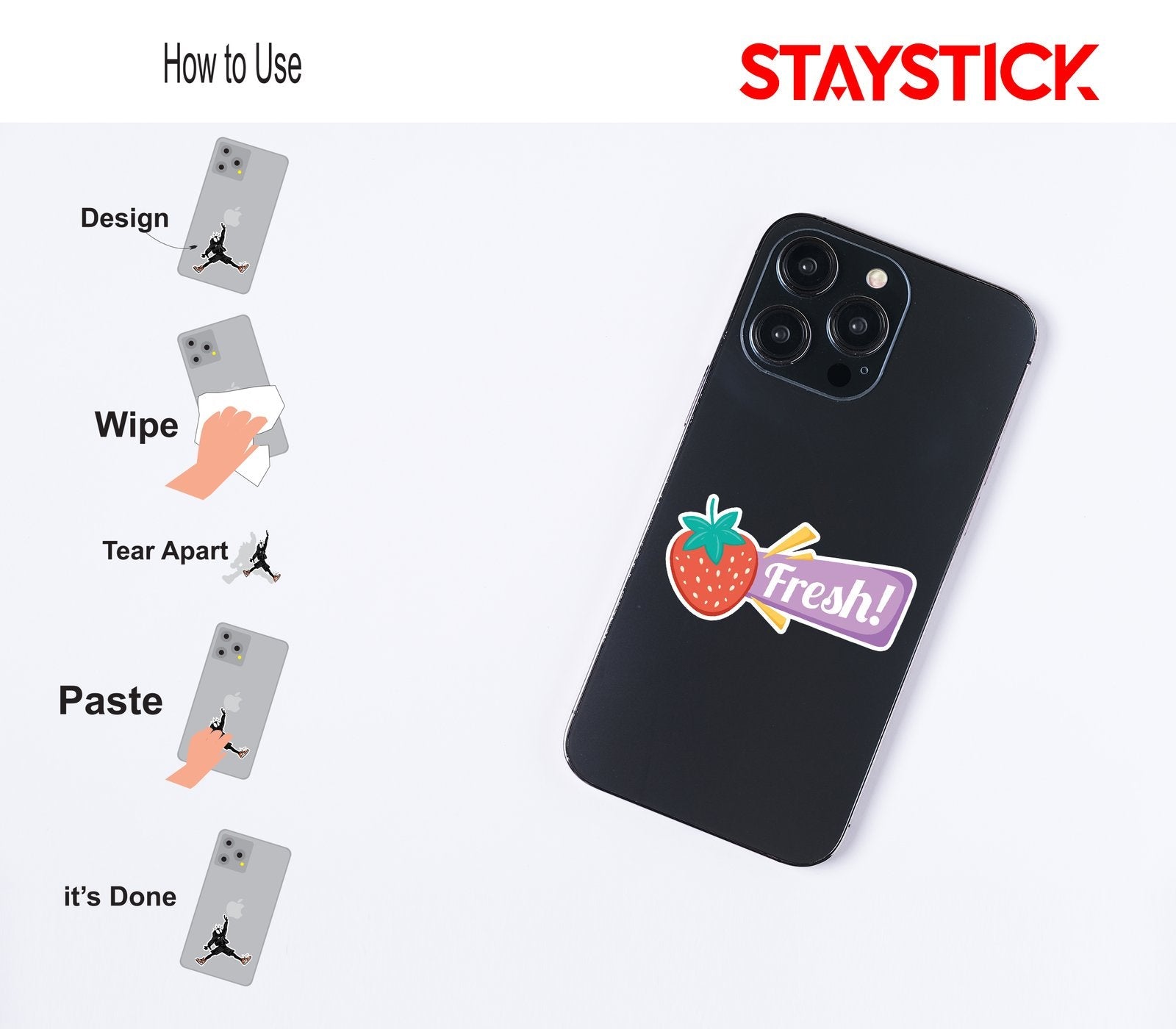 fresh sticker Premium Vinyl Sticker