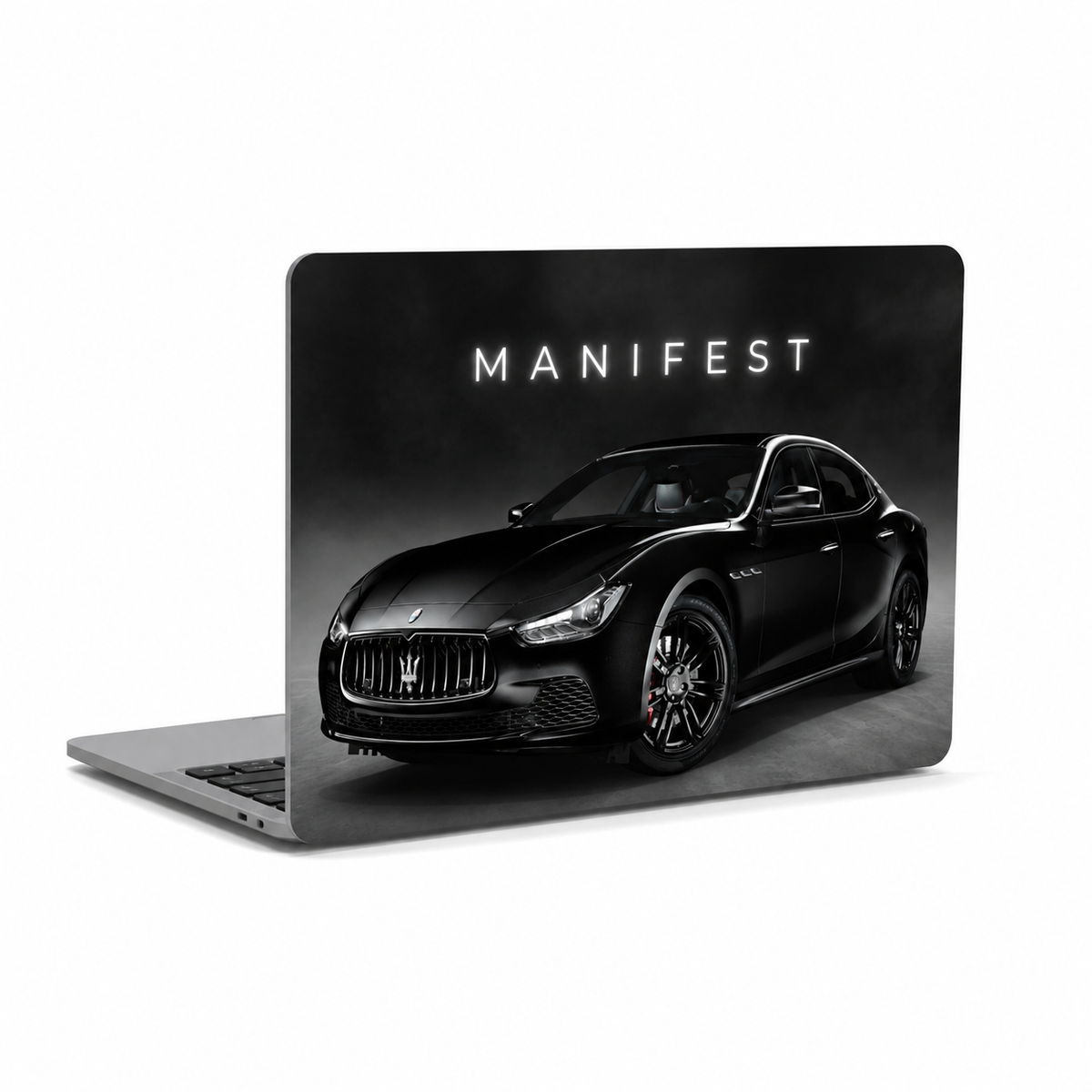 Maserati Quattroporte Manifest Laptop Skin