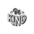 BE KIND STICKER Metalized Sticker