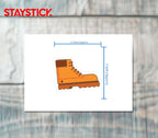 SHOES STICKER Premium Vinyl Sticker