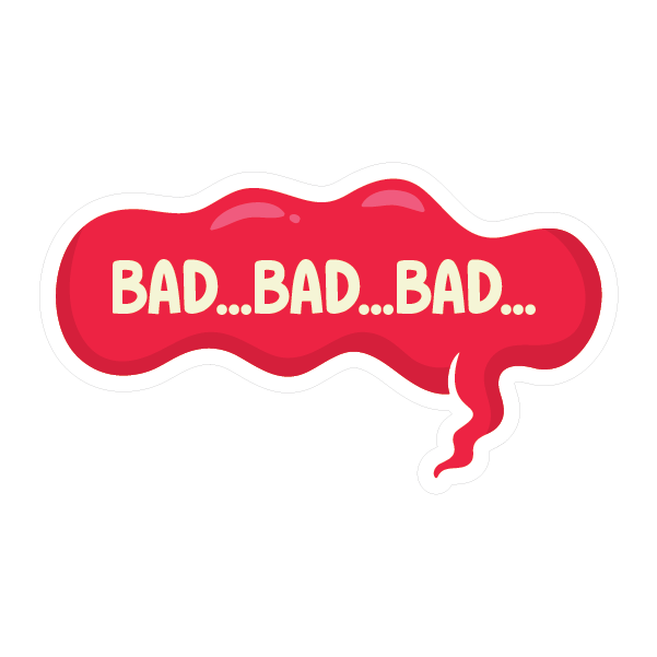 BAD STICKER Premium Vinyl Sticker