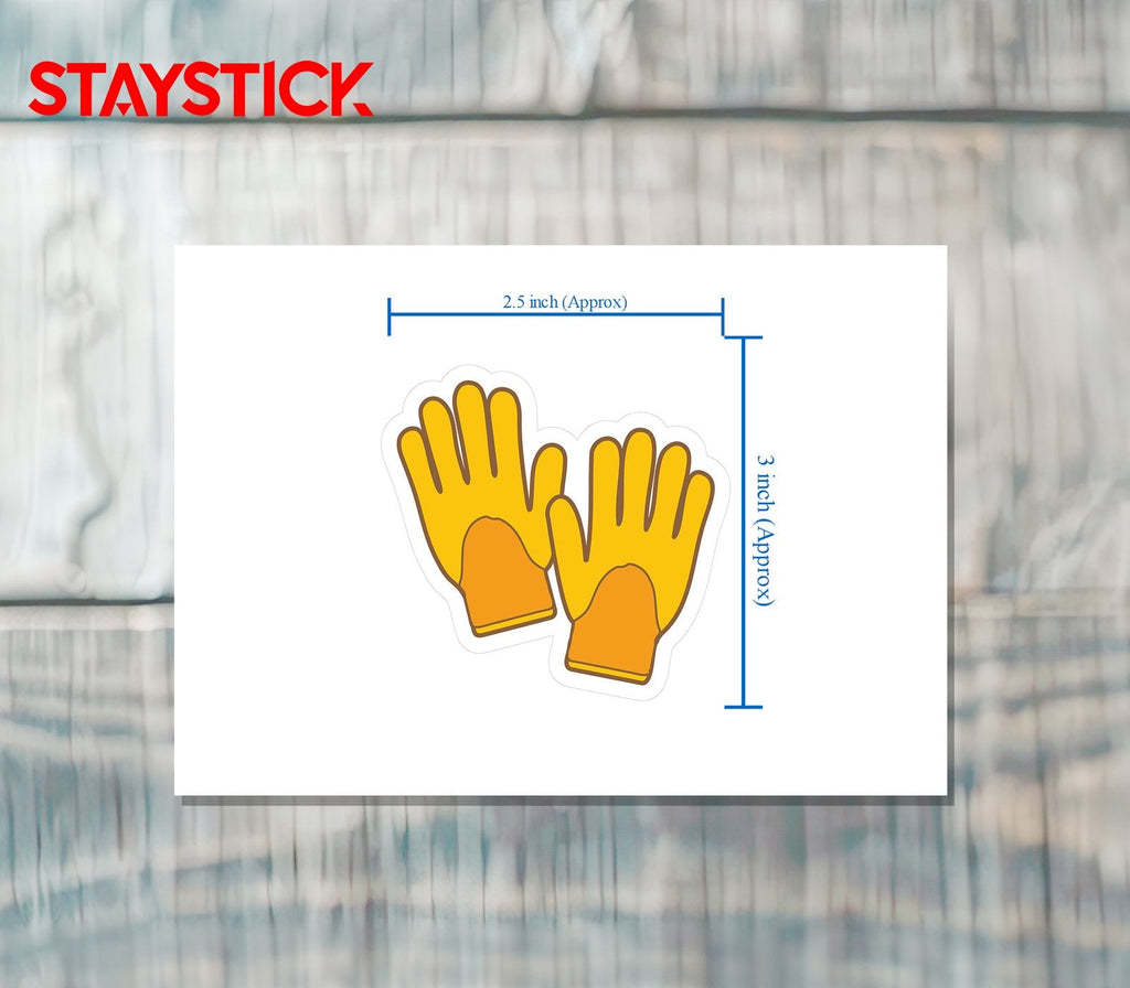 HAND GLOW STICKER Premium Vinyl Sticker