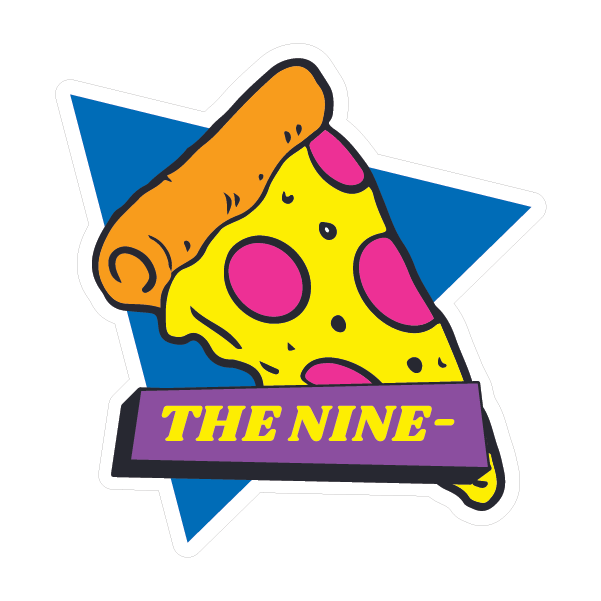 PIZZA STICKER Premium Vinyl Sticker