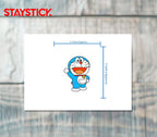 Doraemon Waving Sticker Premium Vinyl Sticker