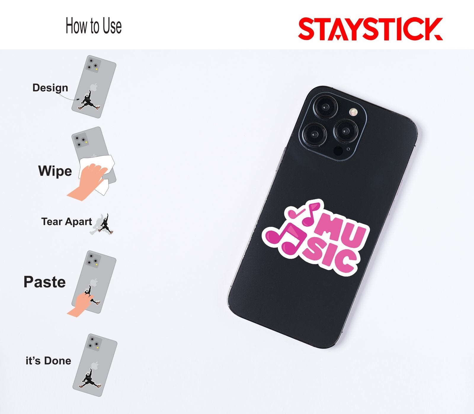 MUSIC STICKER Premium Vinyl Sticker