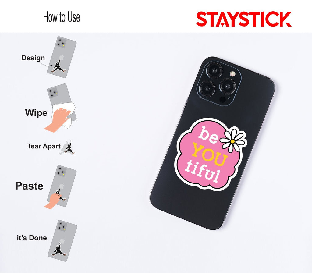 BEAUTIFUL STICKER Premium Vinyl Sticker