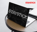 BLACK COLOR DESIGNED LAPTOP STICKER