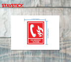 EMERGENCY PHONE STICKER Premium Vinyl Sticker
