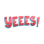YEEES STICKER Premium Vinyl Sticker