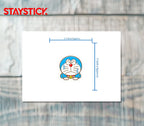 Sad Doraemon Sticker Premium Vinyl Sticker
