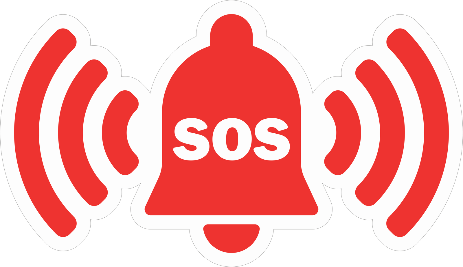 SOS STICKER Safety Sticker