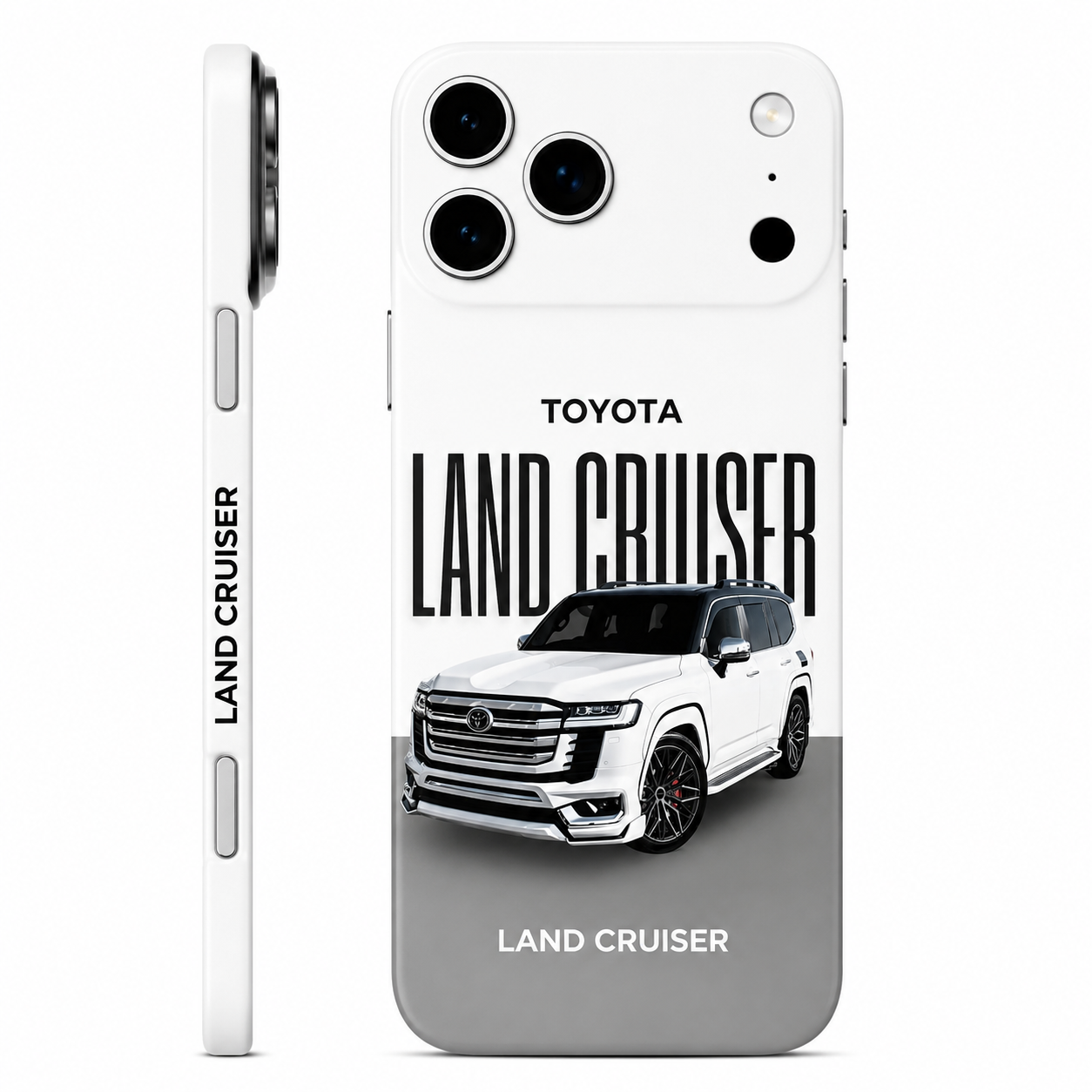 Toyota Land Cruiser Mobile Skin - White