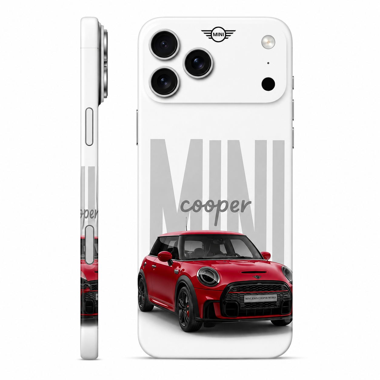 MINI Cooper Mobile Skin - Red