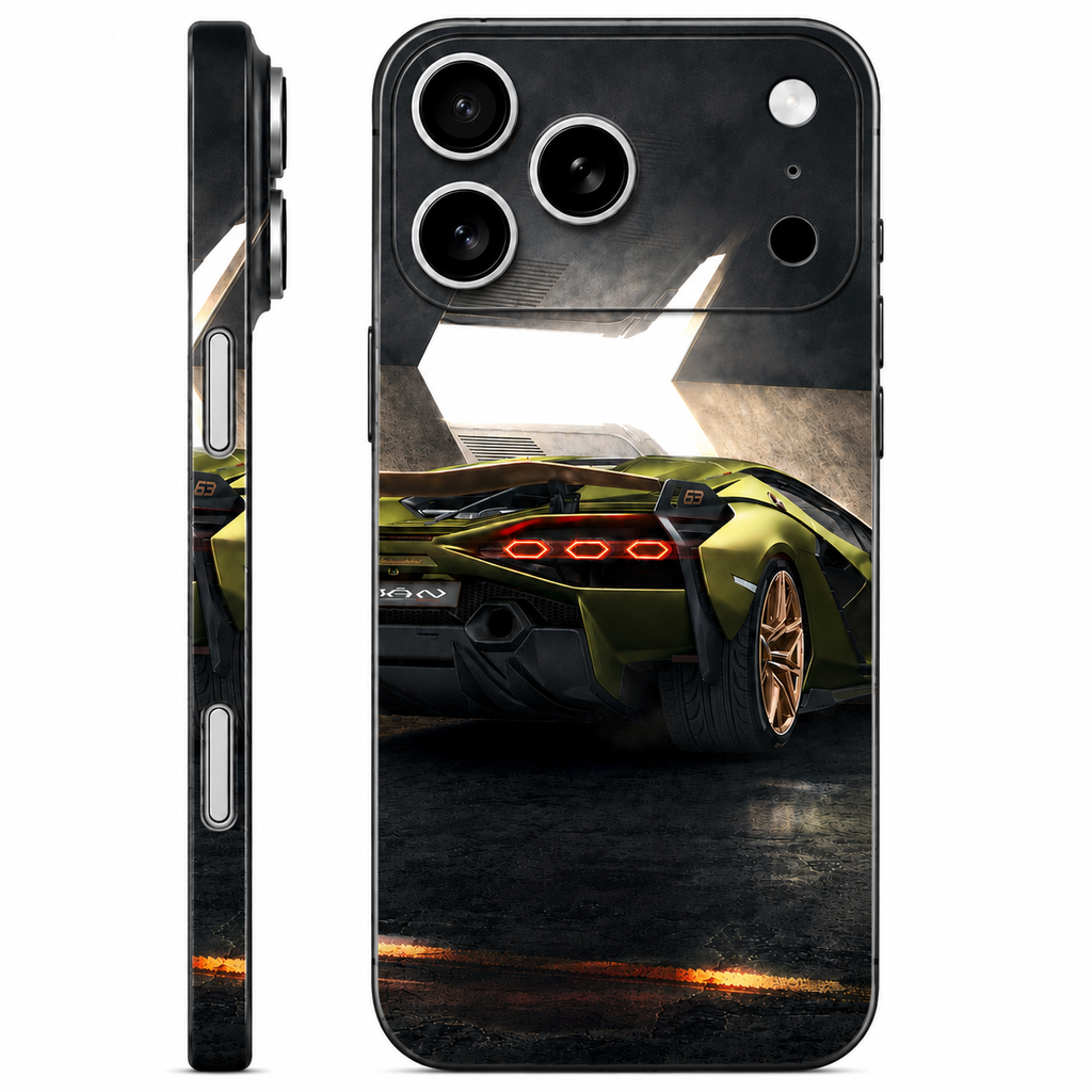 Lamborghini Sian Mobile Skin - Rear View