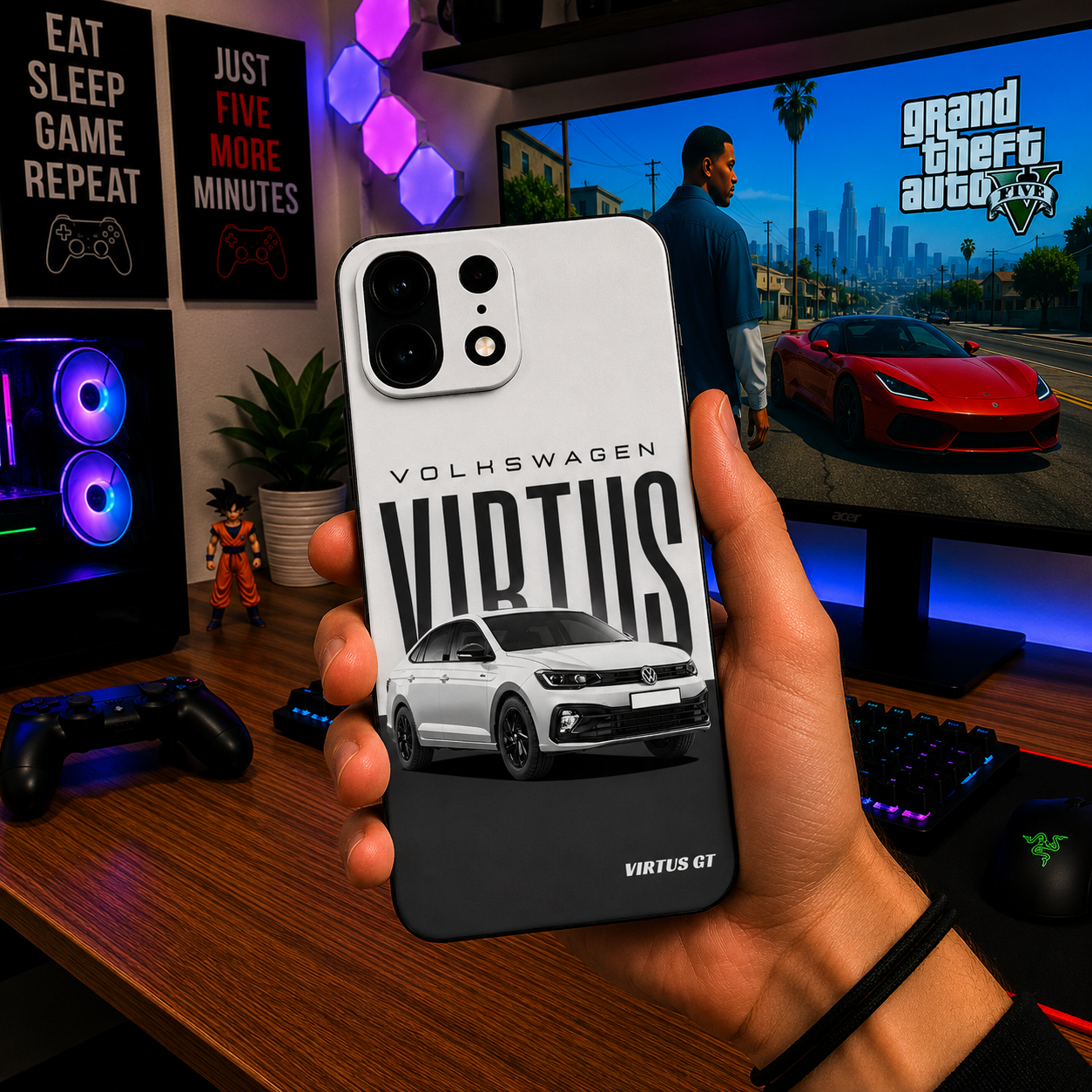 Volkswagen Virtus GT Mobile Skin