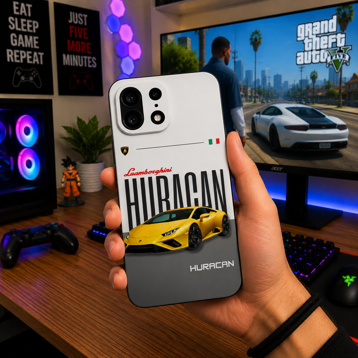 Lamborghini Huracan Mobile Skin
