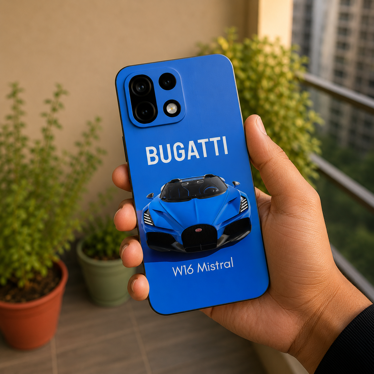 Bugatti W16 Mistral Mobile Skin