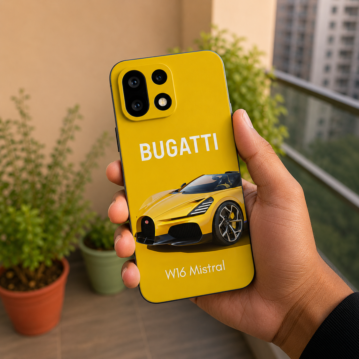 Bugatti W16 Mistral Mobile Skin