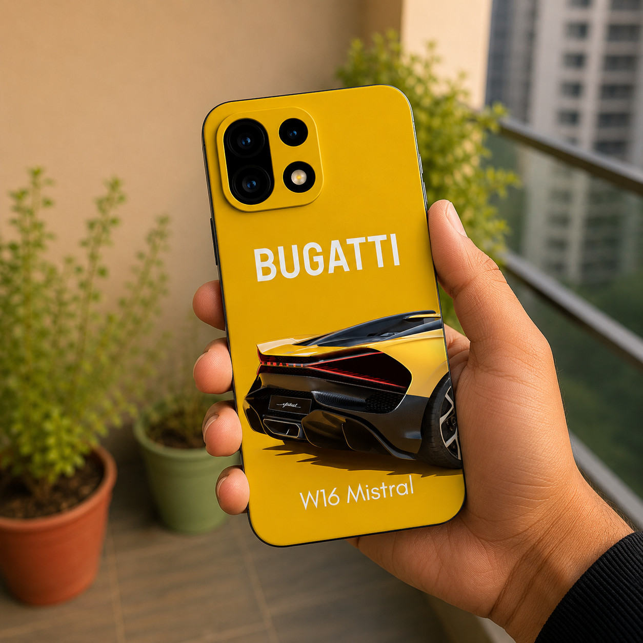 Bugatti W16 Mistral Mobile Skin