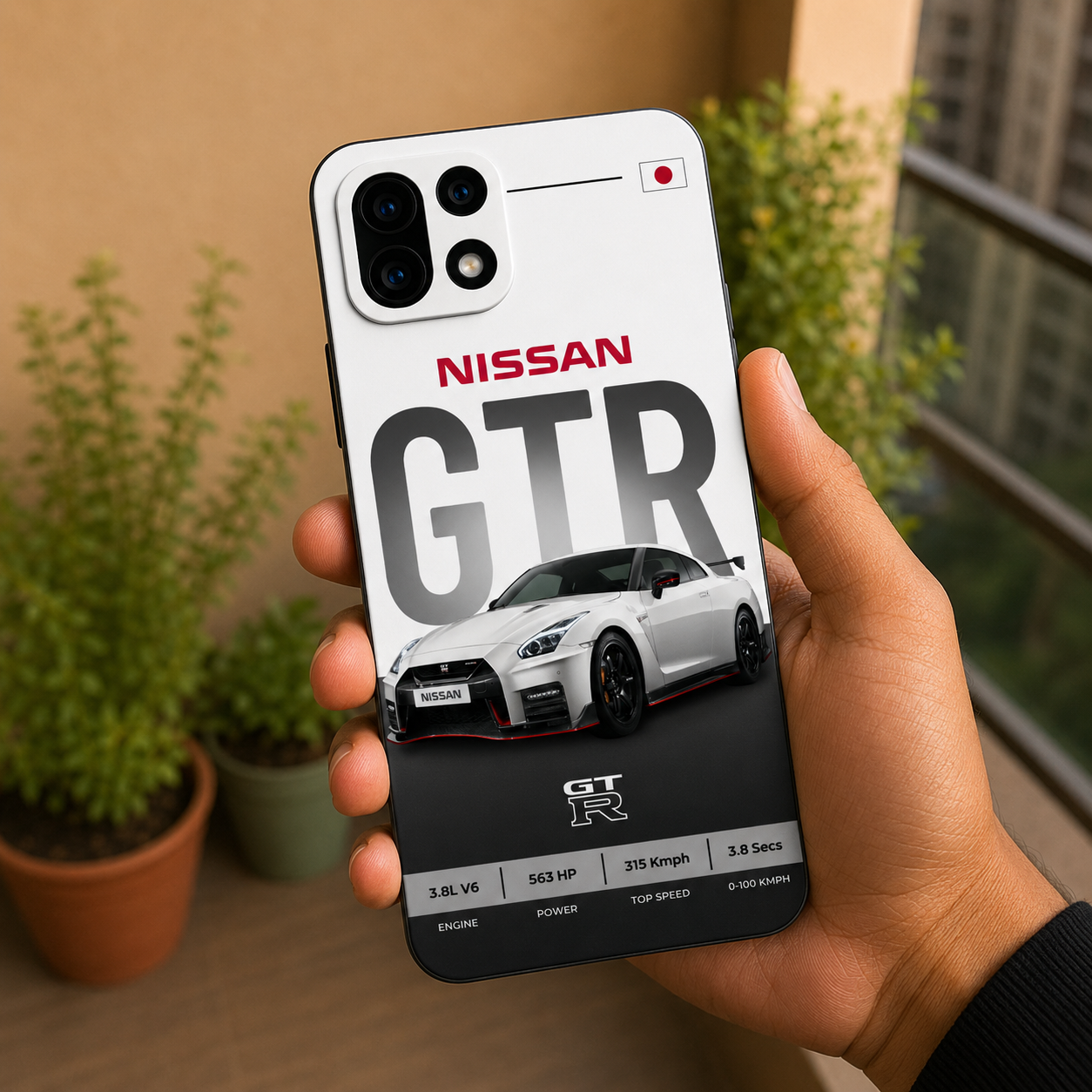 Nissan GTR Mobile Skin