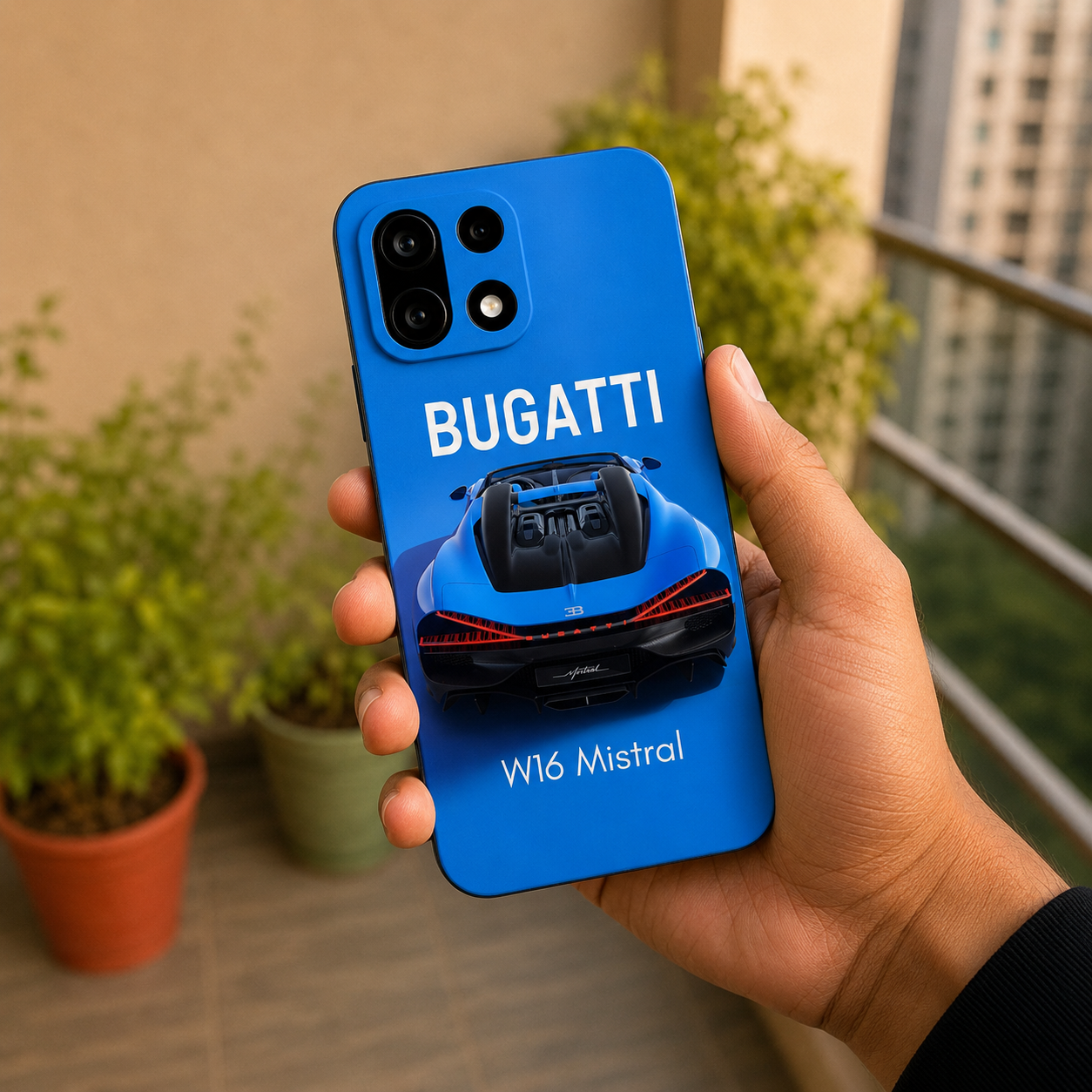 Bugatti W16 Mistral Mobile Skin