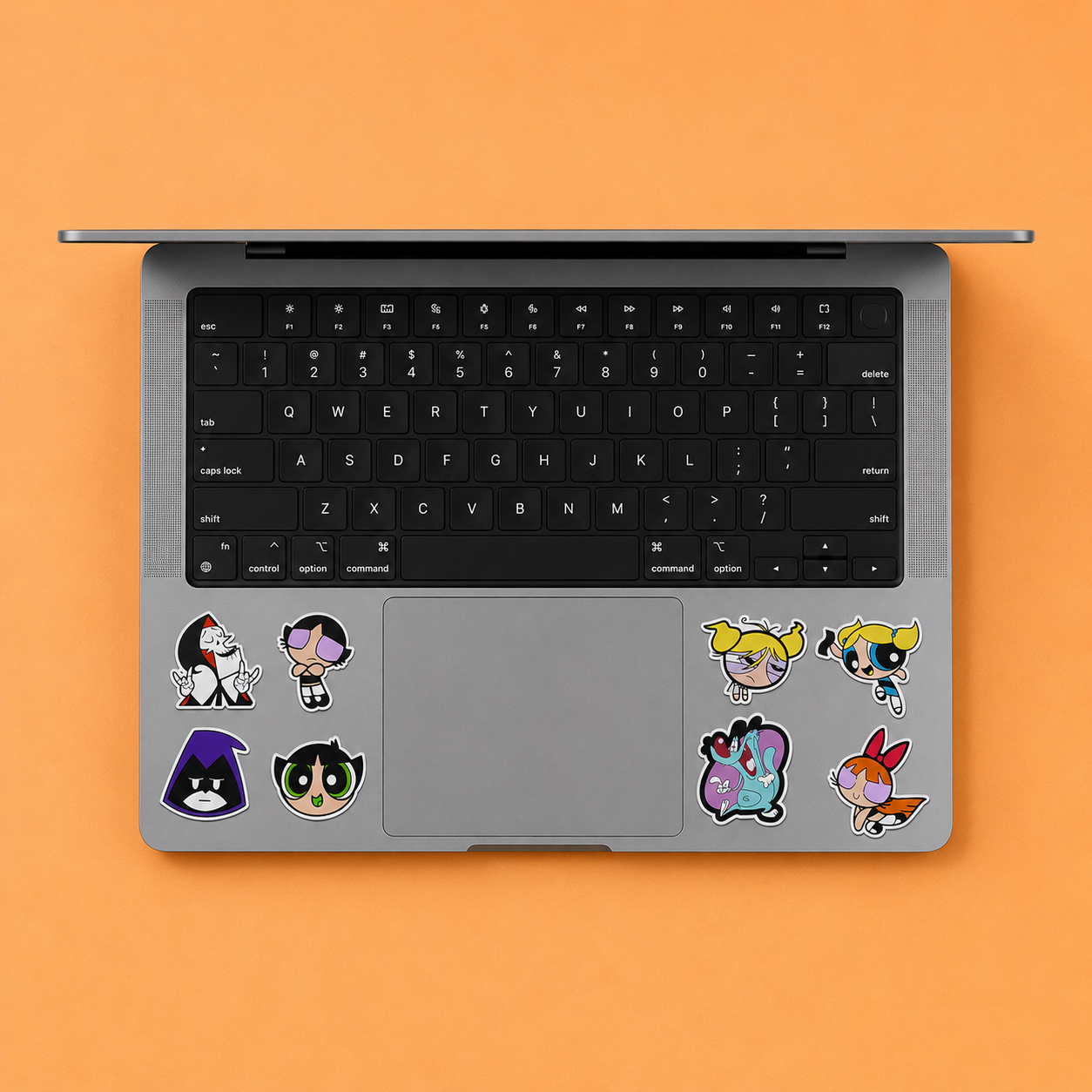 Powerpuff Girls Mini Sticker Sheet (8 Vinyl Stickers)