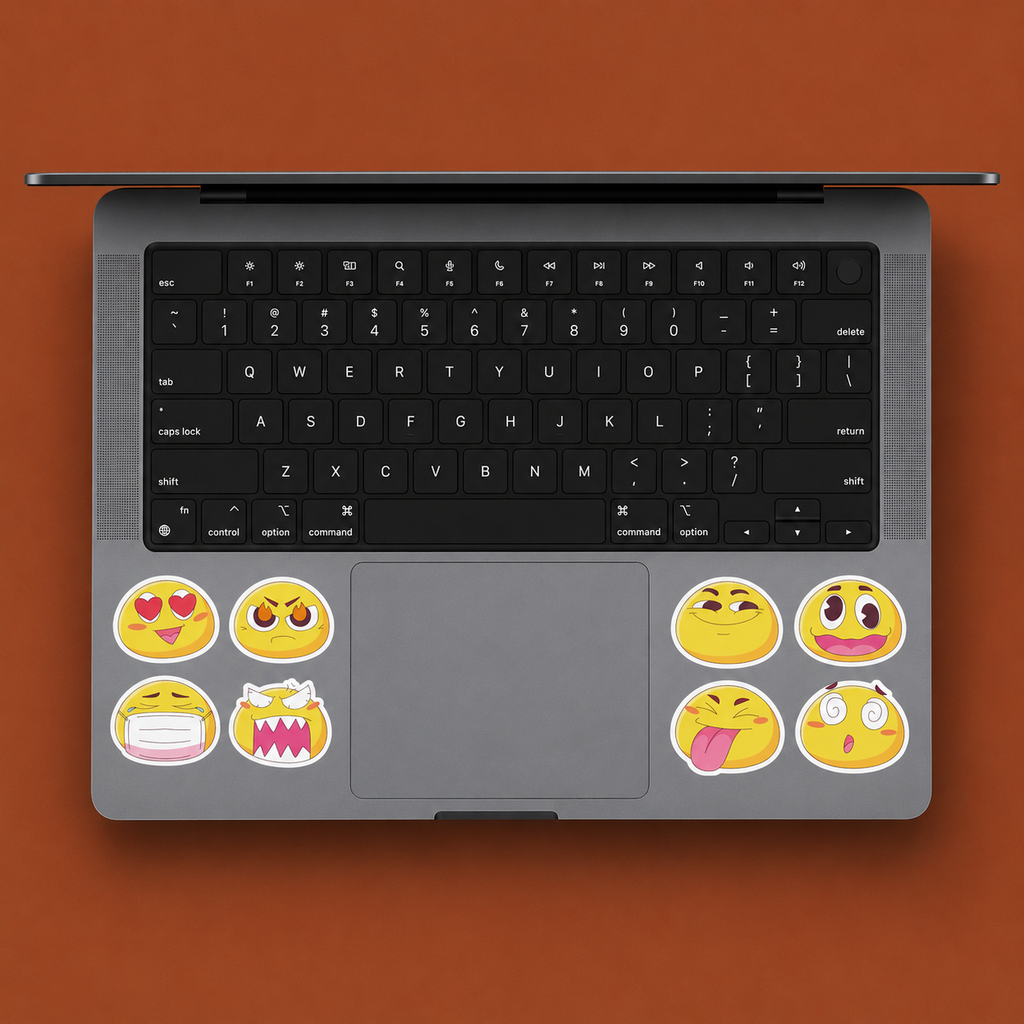 Funny Emoji Reactions Mini Sticker Sheet 2