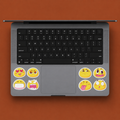 Cute Food & Nature Mini Sticker Sheet (8 Vinyl Stickers)