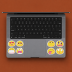 Funny Emoji Reactions Mini Sticker Sheet 2