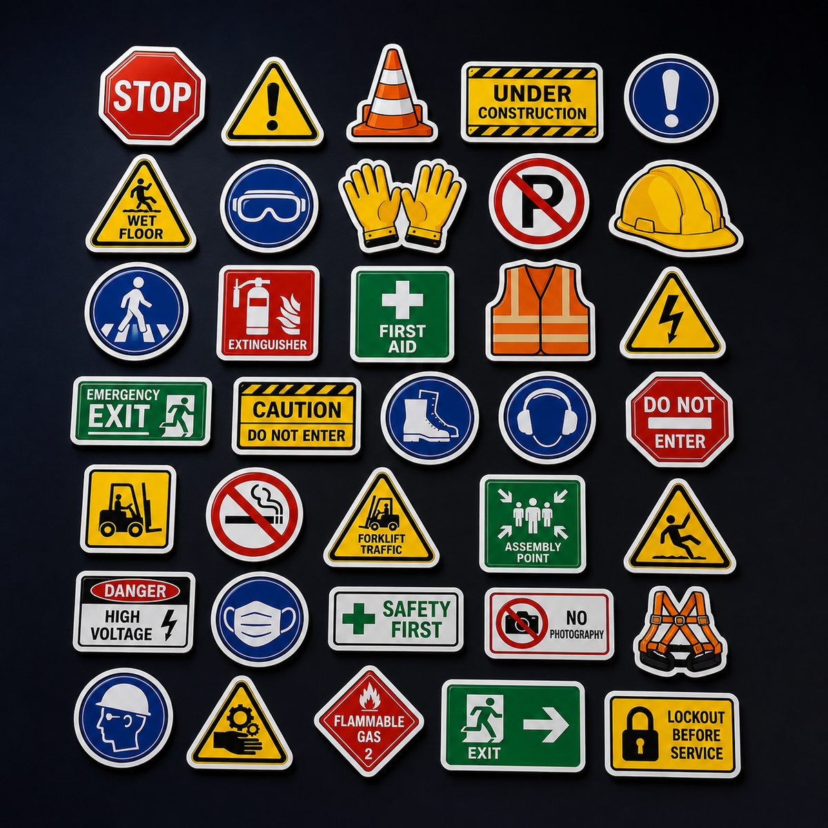 SAFETY STICKER