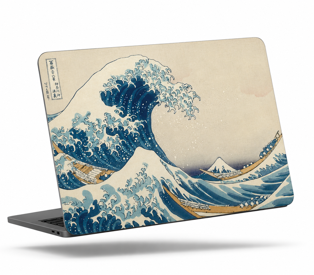 WAVE OF KANGUWA Laptop Skin