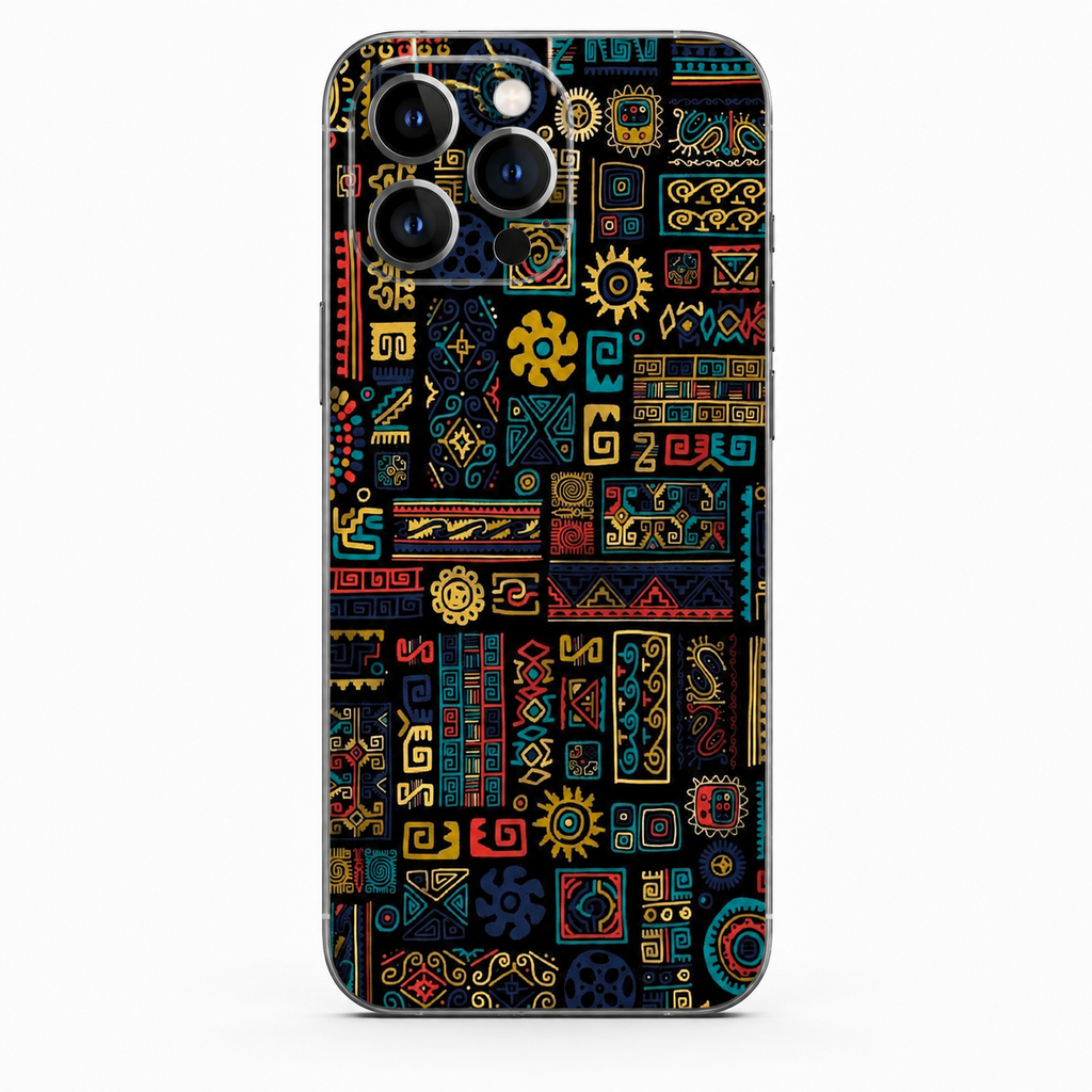 Tribal Pattern Mobile Skin