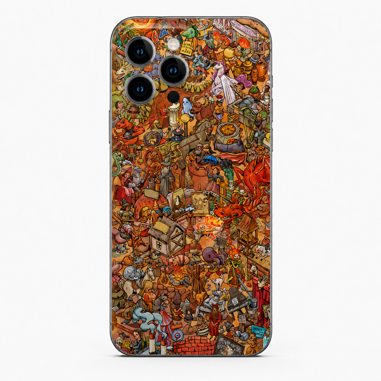 Mandala Art Mobile Skin