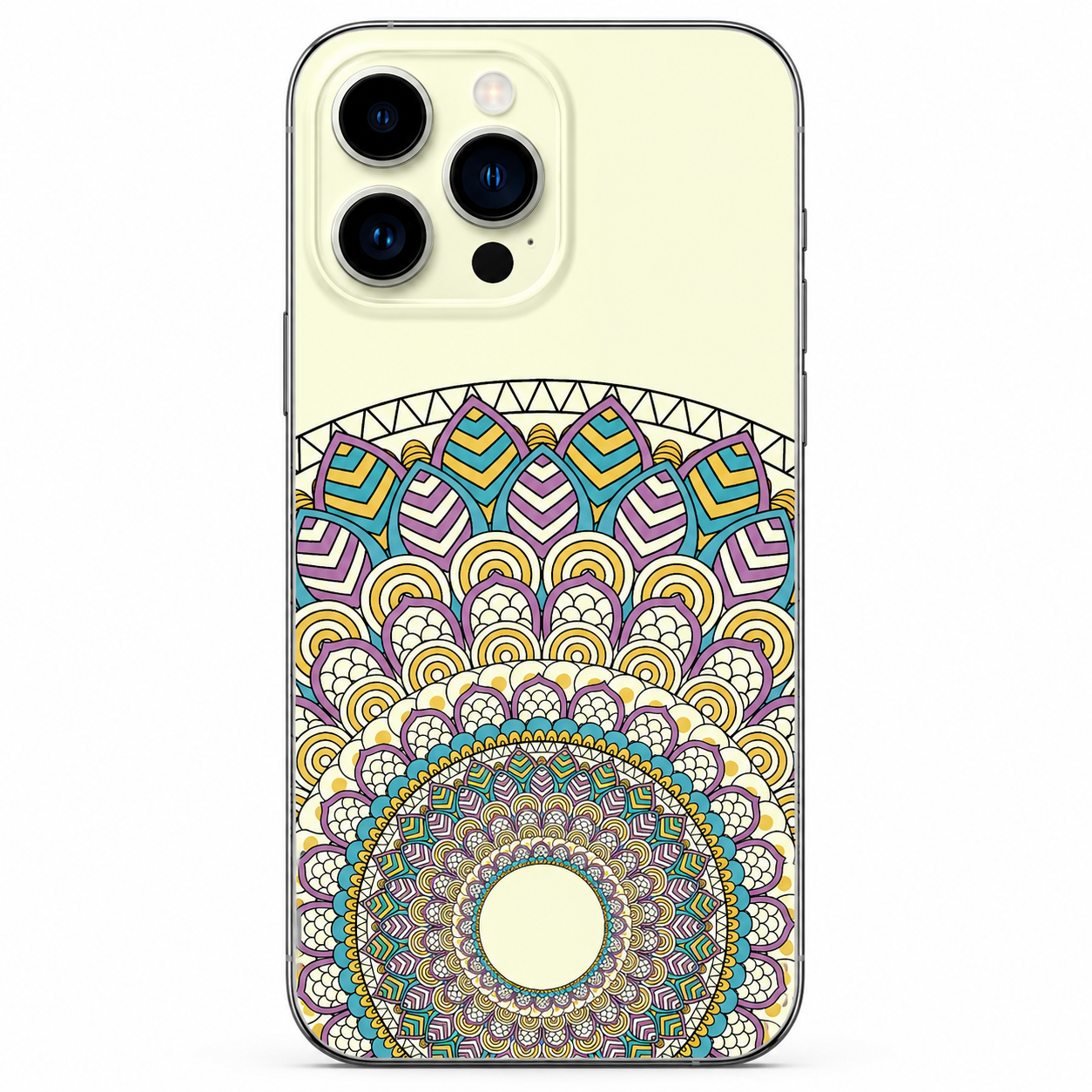 Down Pattern Abstract Mobile Skin