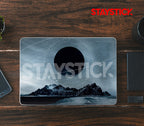 Black Moon laptop skin sticker