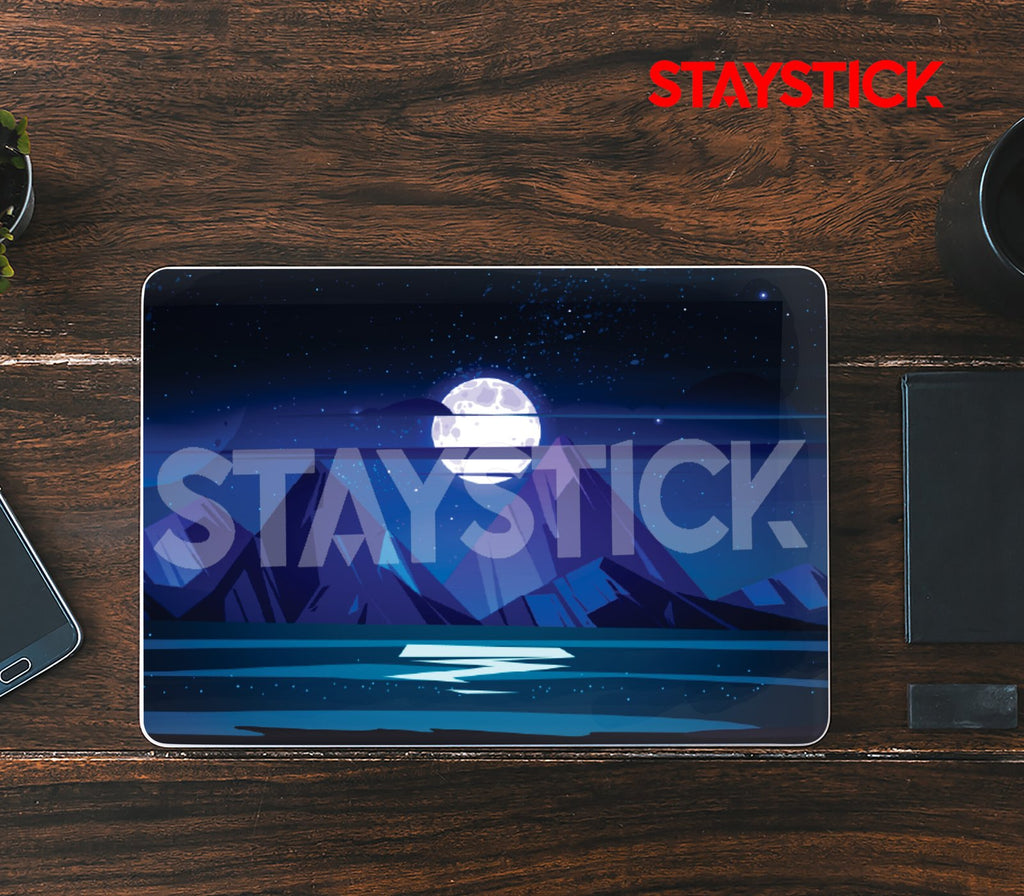 Night Moon Laptop Skin