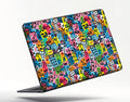 FUNNY CARTOON DESIGNED SKIN LAPTOP STICKER
