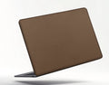 MEDIUM WARM BROWN TONE COLOR LAPTOP STICKER