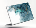 BLUE GRAPHICAL LAPTOP STICKER
