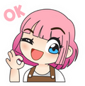 OK STICKER Premium Vinyl Sticker
