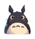 TOTORO STICKER Premium Vinyl Sticker