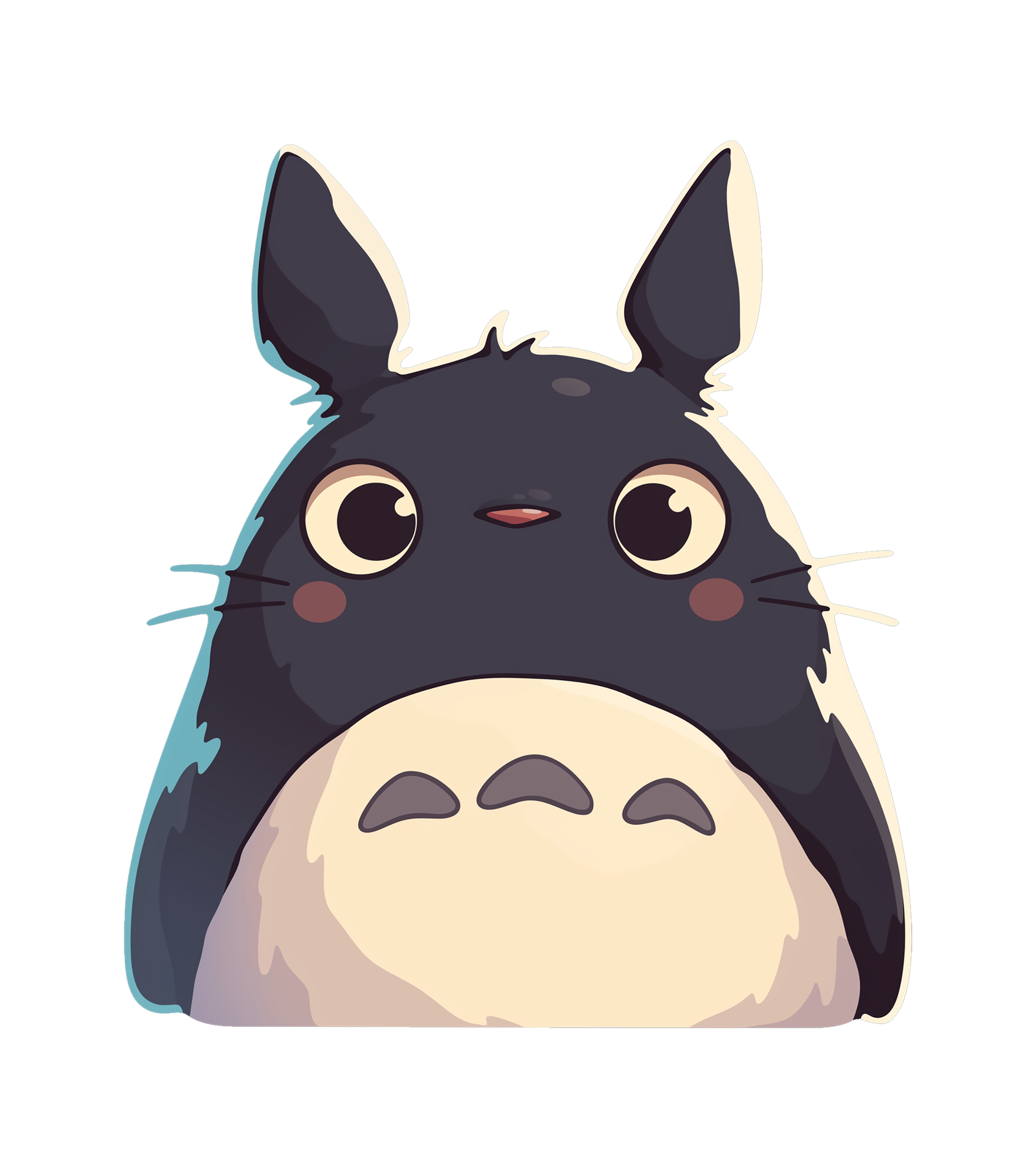 TOTORO STICKER Premium Vinyl Sticker