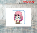 ANIME 6 STICKER Premium Vinyl Sticker
