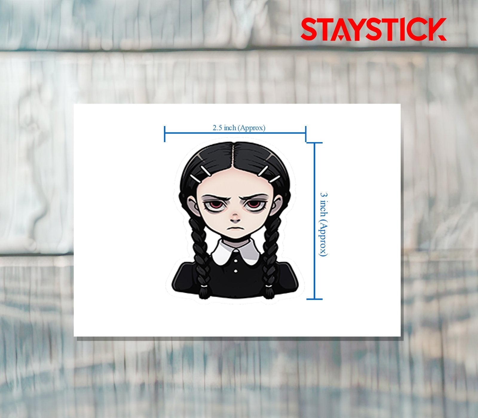 Wednesday Sticker Premium Vinyl Sticker