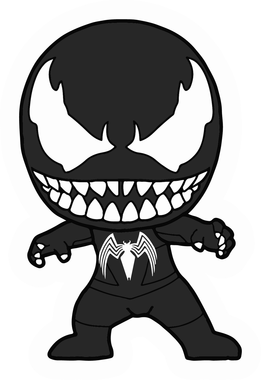 CARTOON STICKER Premium Vinyl Sticker
