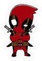 SPIDERMAN CARTOON STICKER Premium Vinyl Sticker